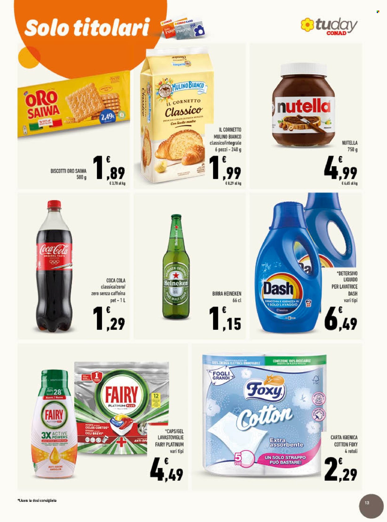 Leták TuDay Conad - 7.10.2026 - 20.10.2026. Strana 13