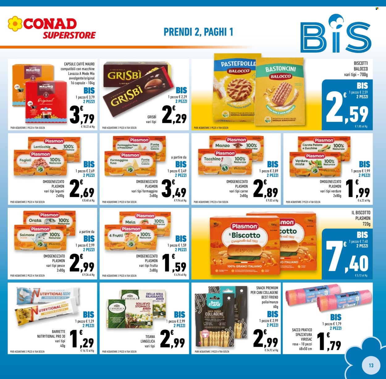 Leták Conad Superstore - 7.10.2026 - 20.10.2026. Strana 13