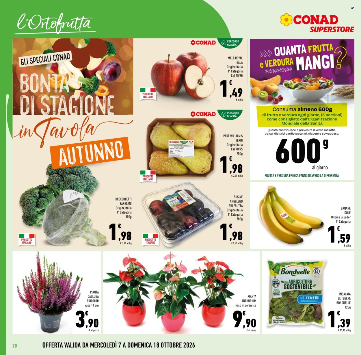 Leták Conad Superstore - 7.10.2026 - 20.10.2026. Strana 20