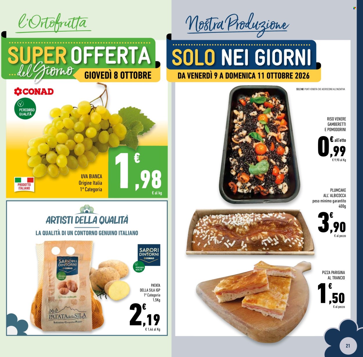 Volantino Conad Superstore - 7/10/2026 - 20/10/2026. Pagina 21