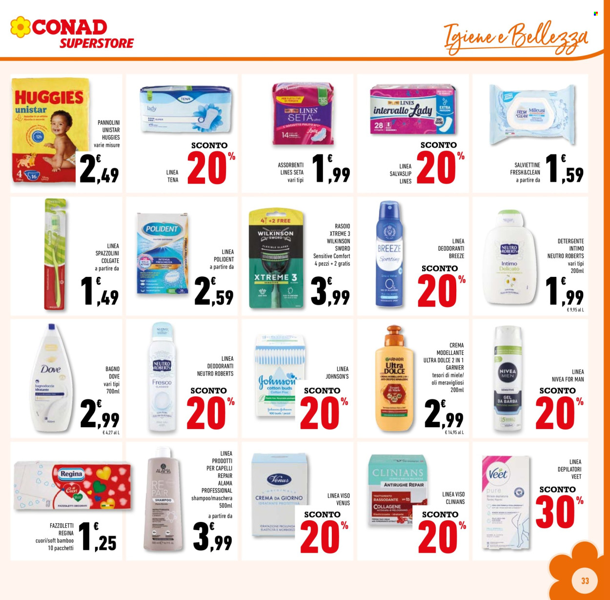 Leták Conad Superstore - 7.10.2026 - 20.10.2026. Strana 33