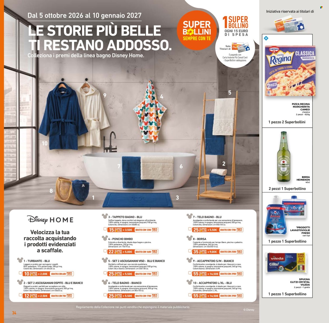 Leták Conad Superstore - 7.10.2026 - 20.10.2026. Strana 34
