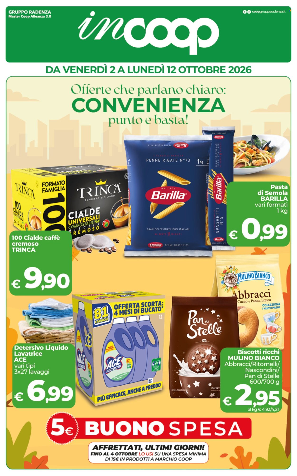 Volantino Coop - 2/10/2026 - 12/10/2026. Pagina 1