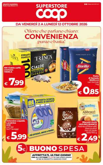 Volantino Coop - 2/10/2026 - 12/10/2026.