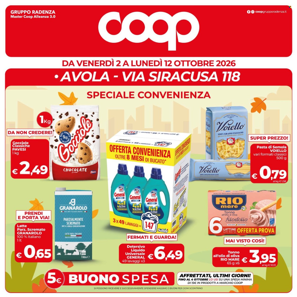 Volantino Coop - 2/10/2026 - 12/10/2026. Pagina 1