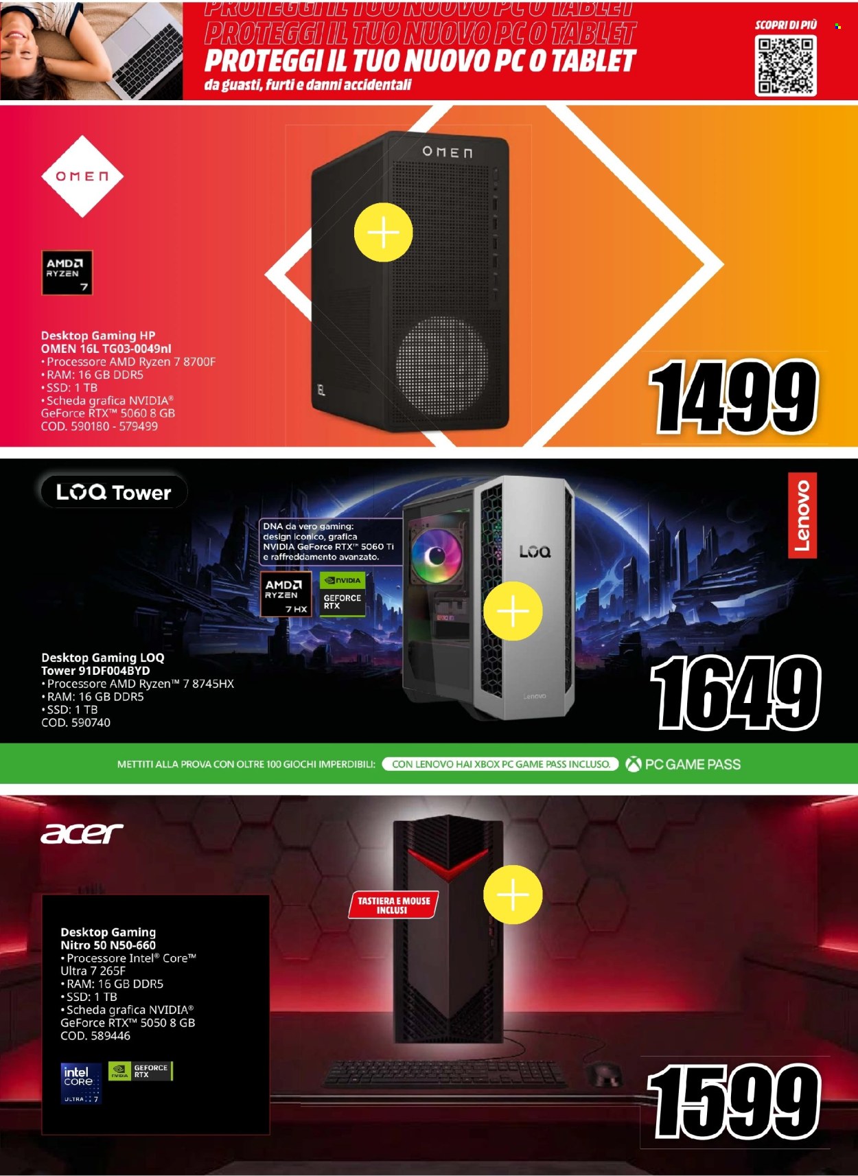 Volantino MediaWorld - 5/10/2026 - 11/10/2026. Pagina 3