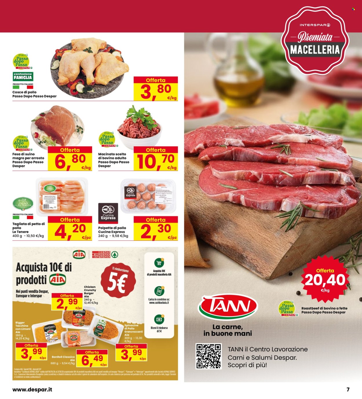 Leták Interspar - 8.10.2026 - 21.10.2026. Strana 7