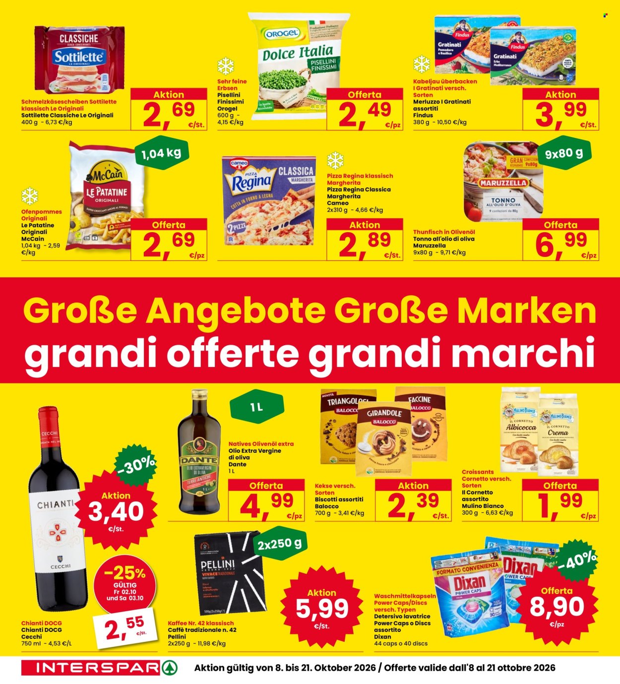 Leták Interspar - 8.10.2026 - 21.10.2026. Strana 4