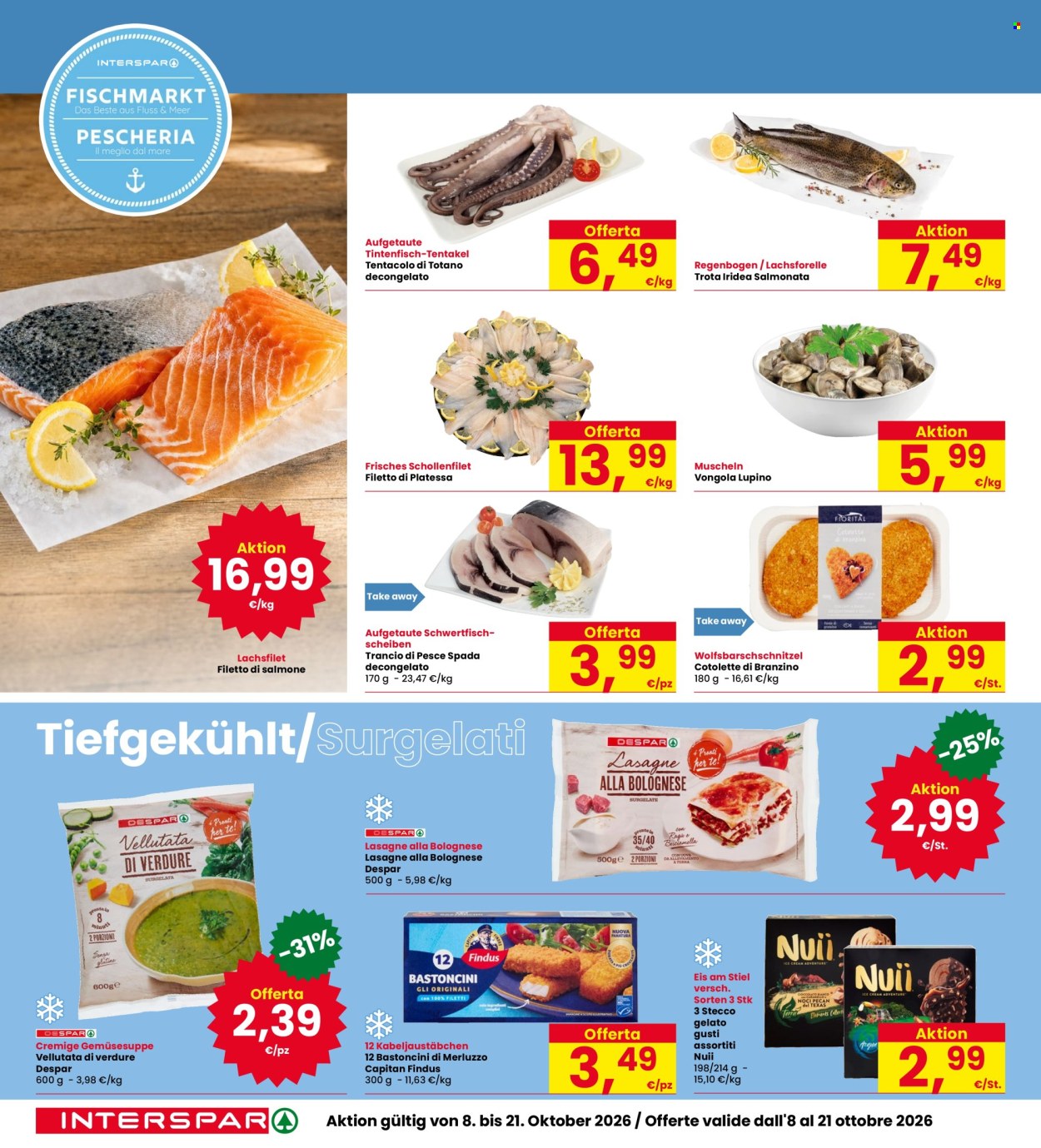 Leták Interspar - 8.10.2026 - 21.10.2026. Strana 6