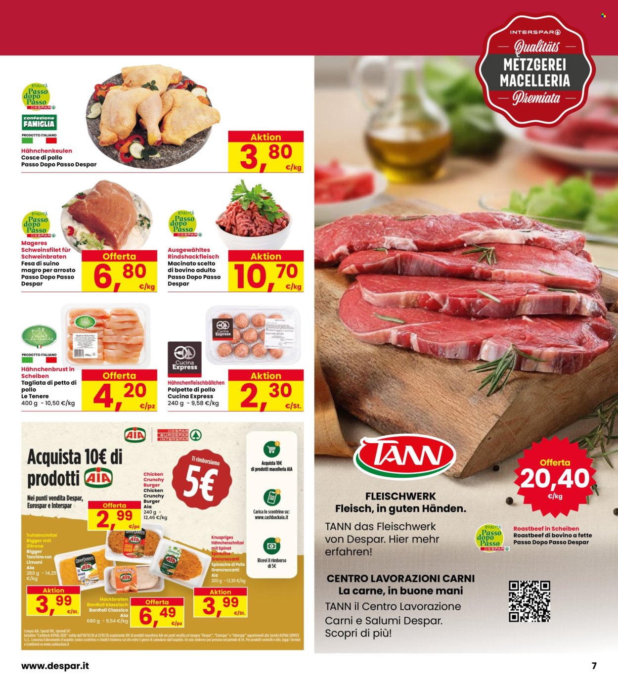 Leták Interspar - 8.10.2026 - 21.10.2026. Strana 7