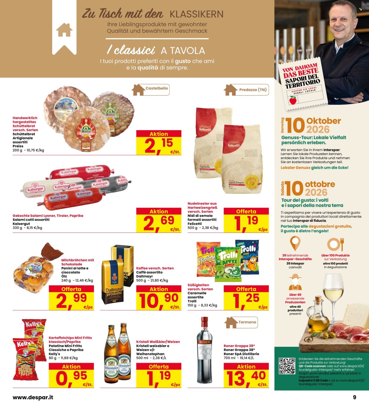 Leták Interspar - 8.10.2026 - 21.10.2026. Strana 9