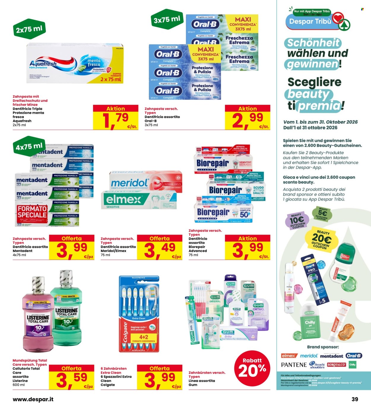 Volantino Interspar - 8/10/2026 - 21/10/2026. Pagina 39