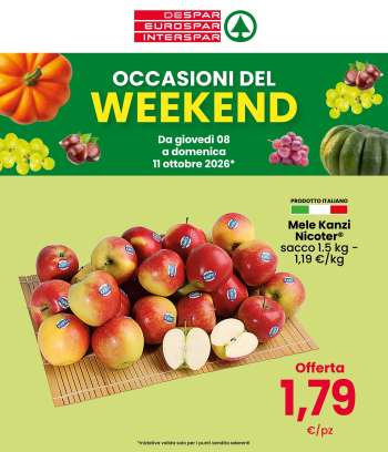 Volantino Despar - 8/10/2026 - 11/10/2026.