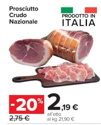 Prosciutto Crudo Nazionale