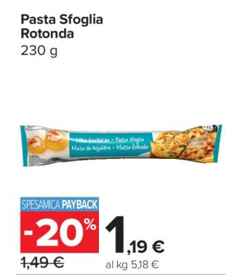 PASTA SFOGLIA ROTONDA