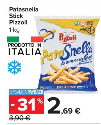 Patasnella Stick Pizzoli