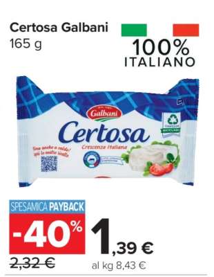 CERTOSA GALBANI