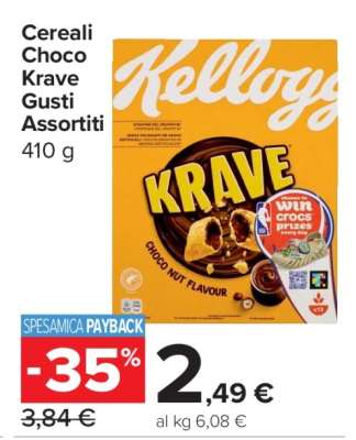 Cereali Choco Krave Gusti Assortiti