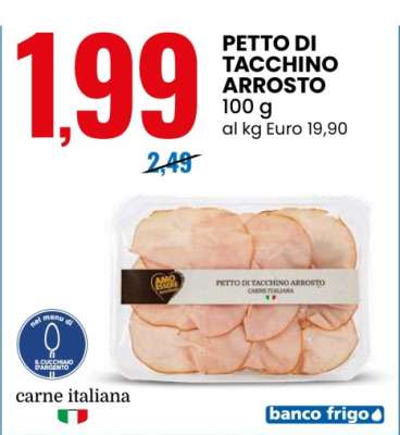 PETTO DI TACCHINO ARROSTO