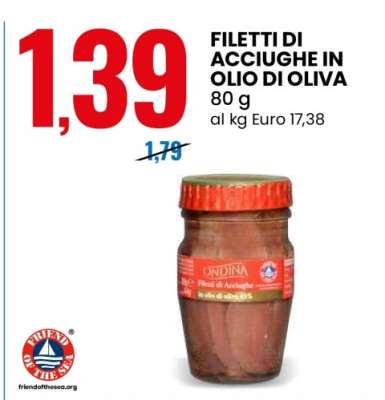 FILETTI DI ACCIUGHE IN OLIO DI OLIVA