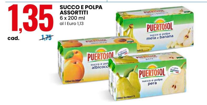 SUCCO E POLPA ASSORTITI