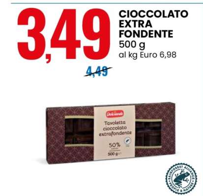 CIOCCOLATO EXTRA FONDENTE
