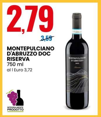 MONTEPULCIANO D'ABRUZZO DOC RISERVA