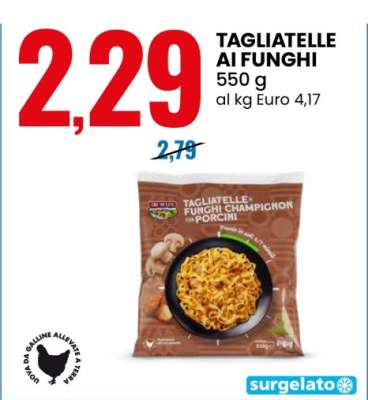 Tagliatelle ai funghi