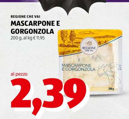 REGIONE CHE VAI MASCARPONE E GORGONZOLA