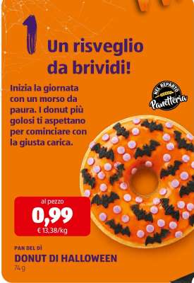 Donut di Halloween