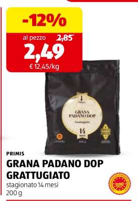 Grana Padano DOP grattugiato