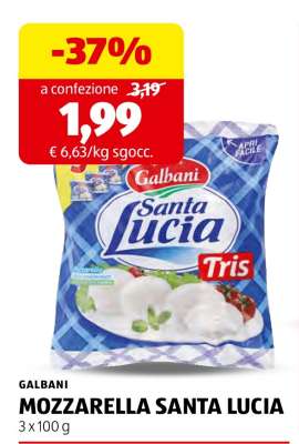 GALBANI MOZZARELLA SANTA LUCIA