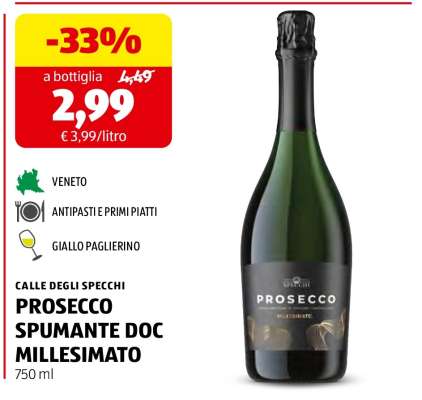 PROSECCO SPUMANTE DOC MILLESIMATO