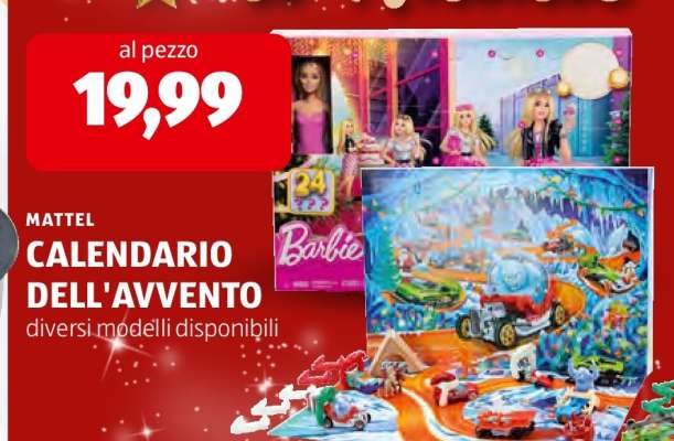 MATTEL CALENDARIO DELL'AVVENTO