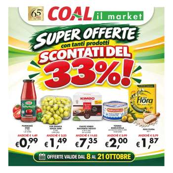 Volantino COAL - 8/10/2026 - 21/10/2026.