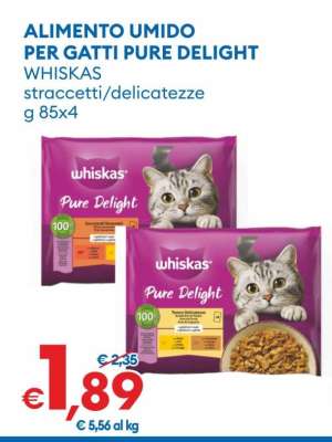 ALIMENTO UMIDO PER GATTI PURE DELIGHT
