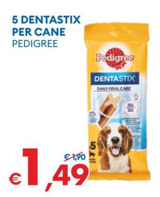 5 DENTASTIX PER CANE