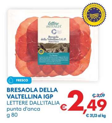 Bresaola della Valtellina IGP