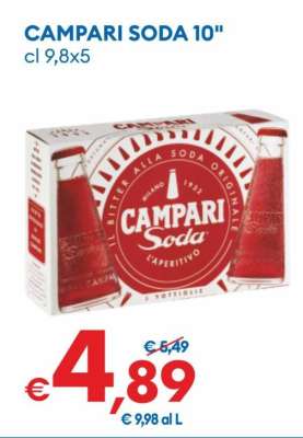 CAMPARI SODA 10"