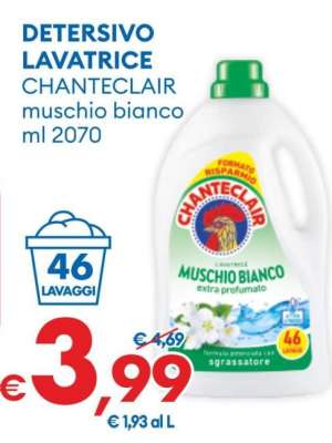 Detersivo Lavatrice Chanteclair