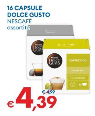 16 CAPSULE DOLCE GUSTO