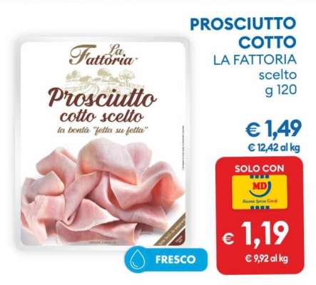 Prosciutto cotto