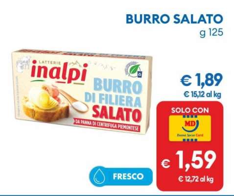 BURRO SALATO