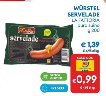 WÜRSTEL SERVELADE