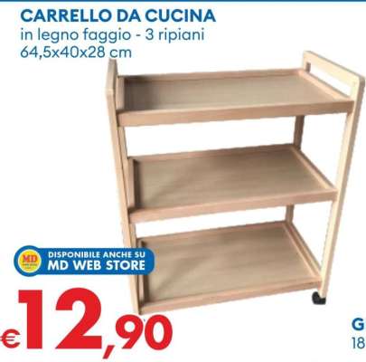 CARRELLO DA CUCINA