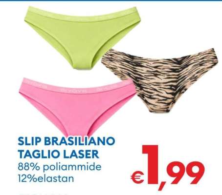 SLIP BRASILIANO TAGLIO LASER