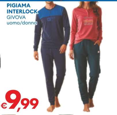 PIGIAMA INTERLOCK