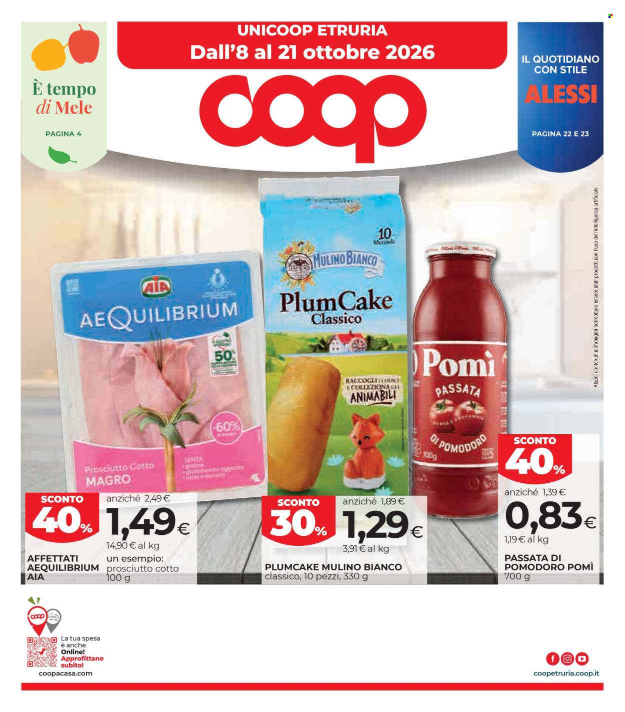 Volantino Coop - 8/10/2026 - 21/10/2026. Pagina 1