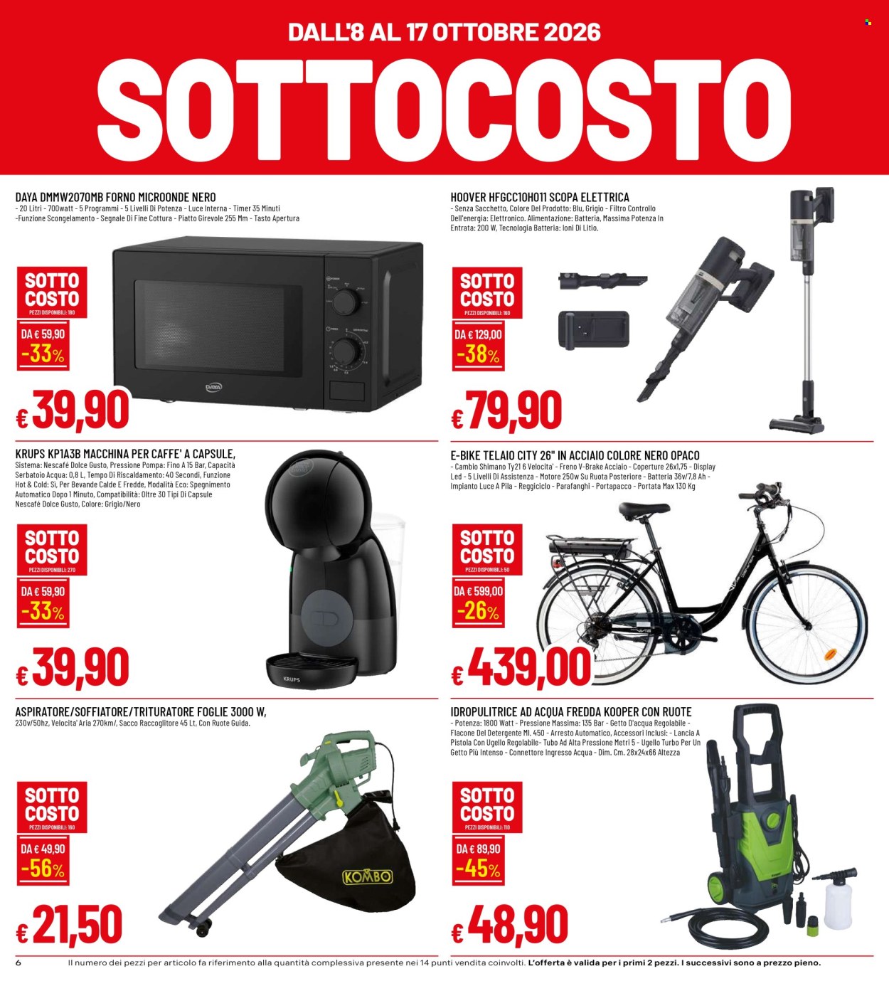 Volantino Famila - 8/10/2026 - 17/10/2026. Pagina 6