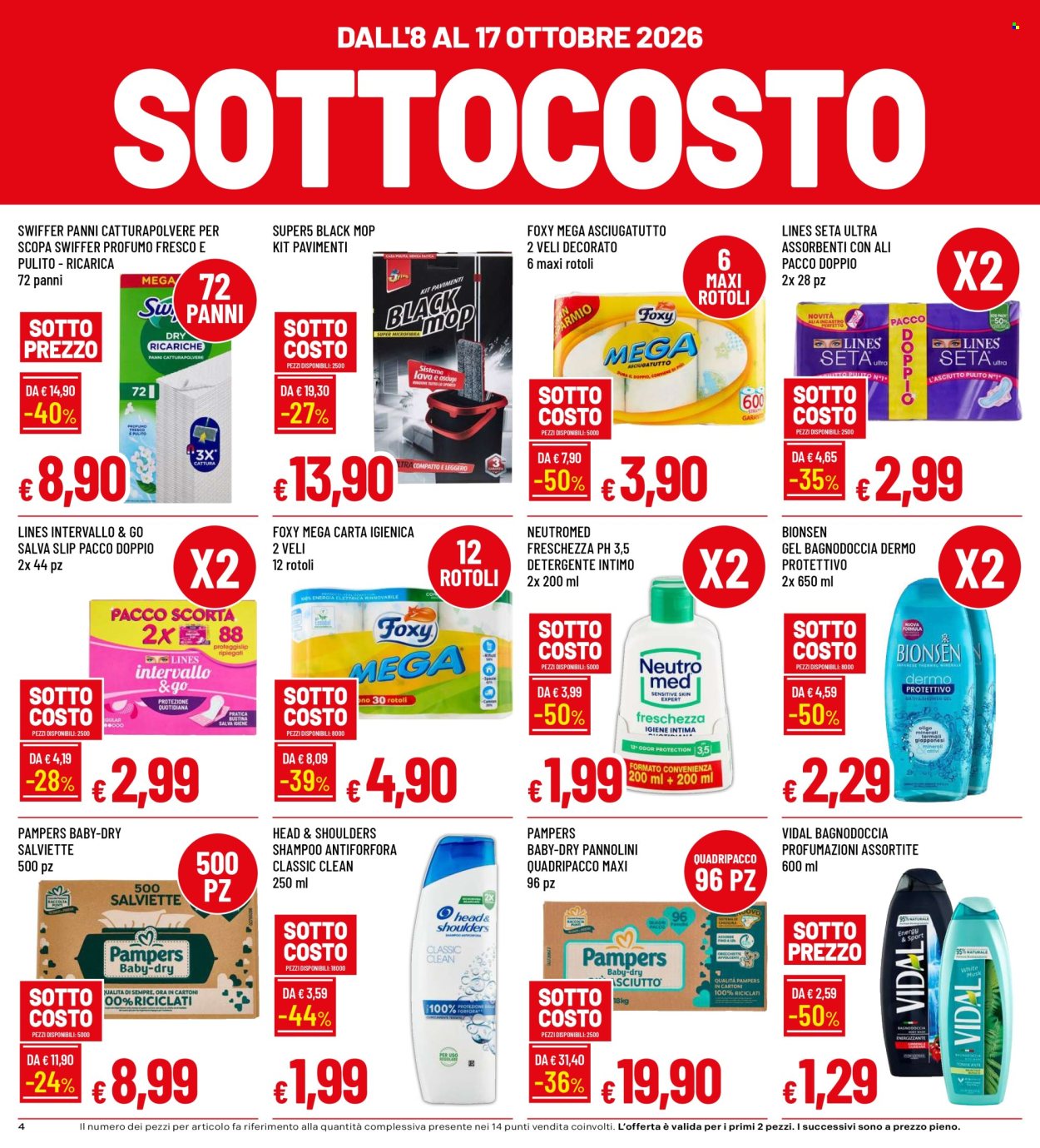 Volantino Famila - 8/10/2026 - 17/10/2026. Pagina 4